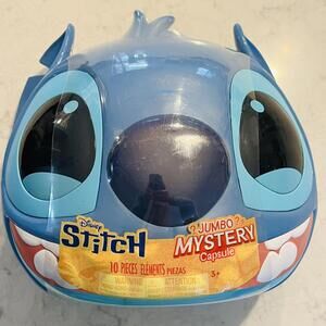 Disney Lilo & Stitch Jumbo Mystery Capsule 10 Surprises Inside 9" NWT Sealed